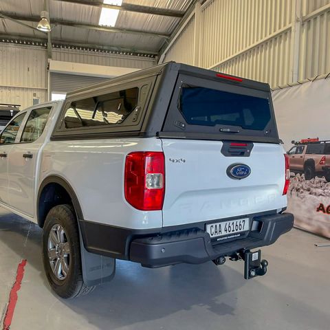 Alu-Cab Hardtop "Contour" mit Fenster für Ford Ranger ab Modelljahr 2023 Doppelkabine