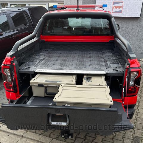 Decked Schubladensystem VY für Ford Ranger Doppelkabine ab Modelljahr 2012 - 2022
