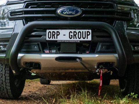 Seilwindenanbau "Hidden-System" mit Warn EVO 8s für Ford Ranger Modelle ab Modelljahr 2023