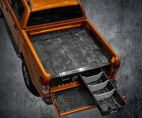 Decked Schubladensystem für alle Ford Ranger Doppelkabine Modelle ab Modelljahr 2012