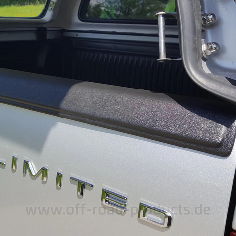 Kantenschutz Heckklappe für Ford Ranger und Ranger Raptor mit Hardtop ab Modelljahr 2012
