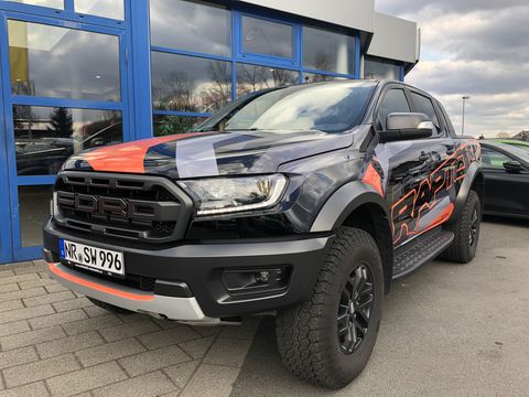 Beispielfolierung für Ford Ranger Raptor ab Modelljahr 2019