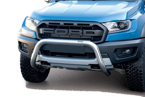 Frontschutzbügel Edelstahl 76mm, oval, für Ford Ranger Raptor ab Modelljahr 2019