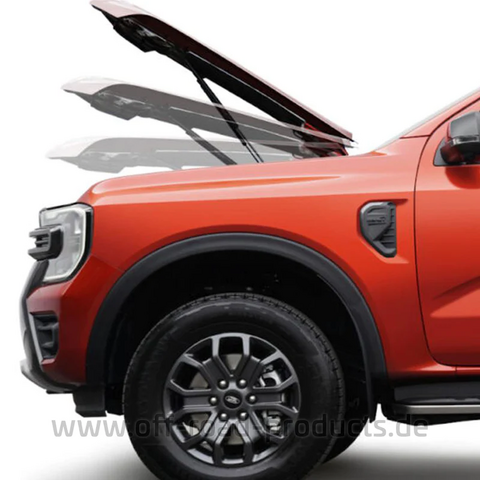 Motorhaubenlift für Ford Ranger Einzel-, Extra- und Doppelkabine ab Modelljahr 2023