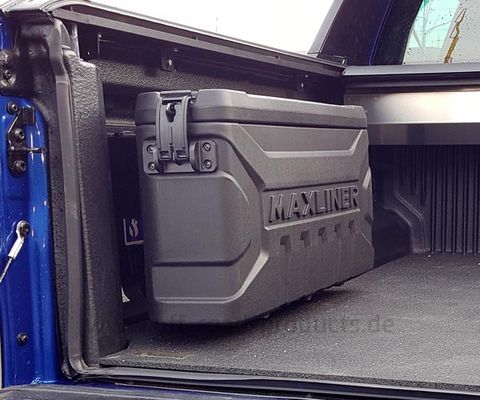 Ladeflächenbox Maxliner mit Halterung für Ford Ranger Limited und Wildtrak mit Modelljahr 2012 und ab Modelljahr 2016