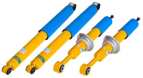 Bilstein B6 4x Stoßdämpfer Komplettset Vorderachse & Hinterachse für Ford Ranger ab Modelljahr 2011-2018