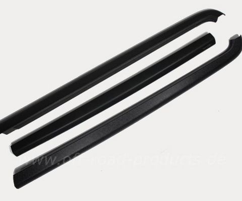 Kantenschutzleisten im 3-teiligen Set für Ford Ranger Doppelkabine ohne Hardtop und Laderaumrollo