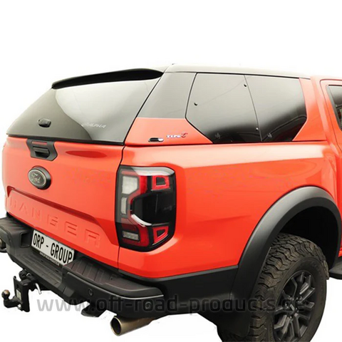 Hardtop Alpha Type E+ Air für Ford Ranger Doppelkabine Modelle ab Modelljahr 2023